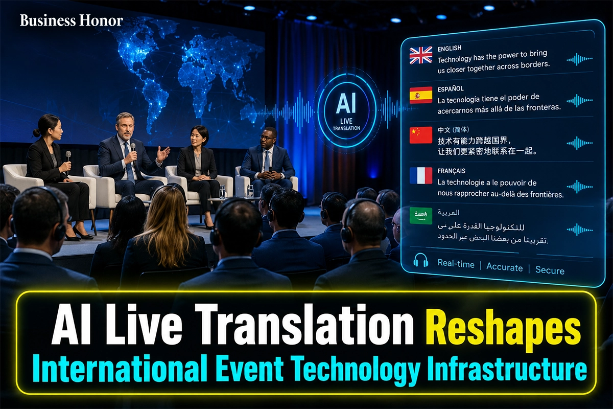  AI Live Translation Reshapes International Event Technology Infrastructure 
